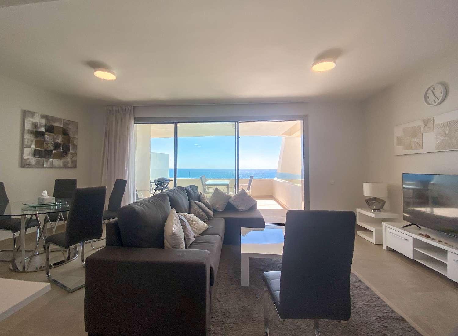 Wohnung mit Panoramablick auf das Meer in Mijas Costa