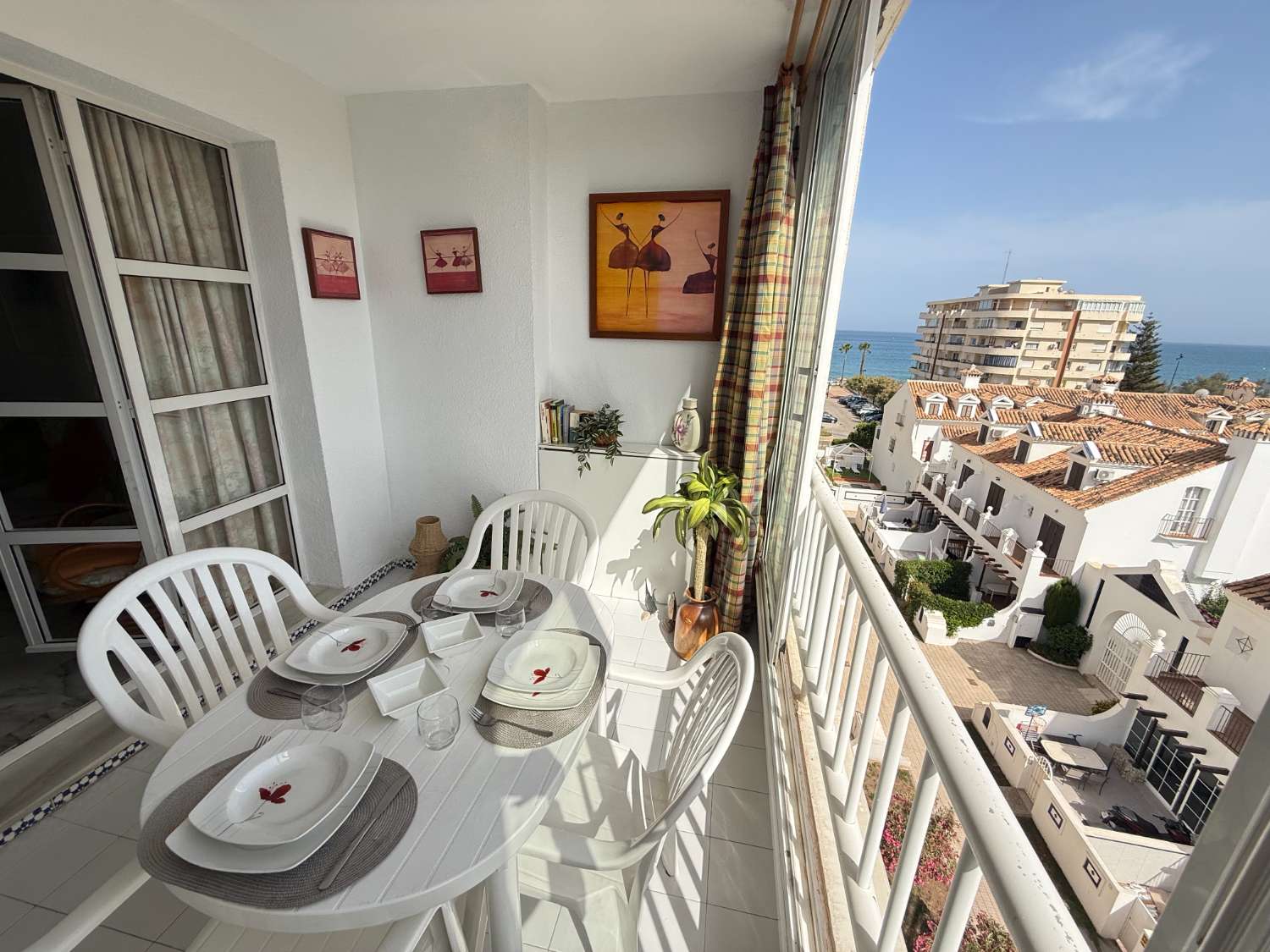 Kun 30 meter fra stranden i Fuengirola