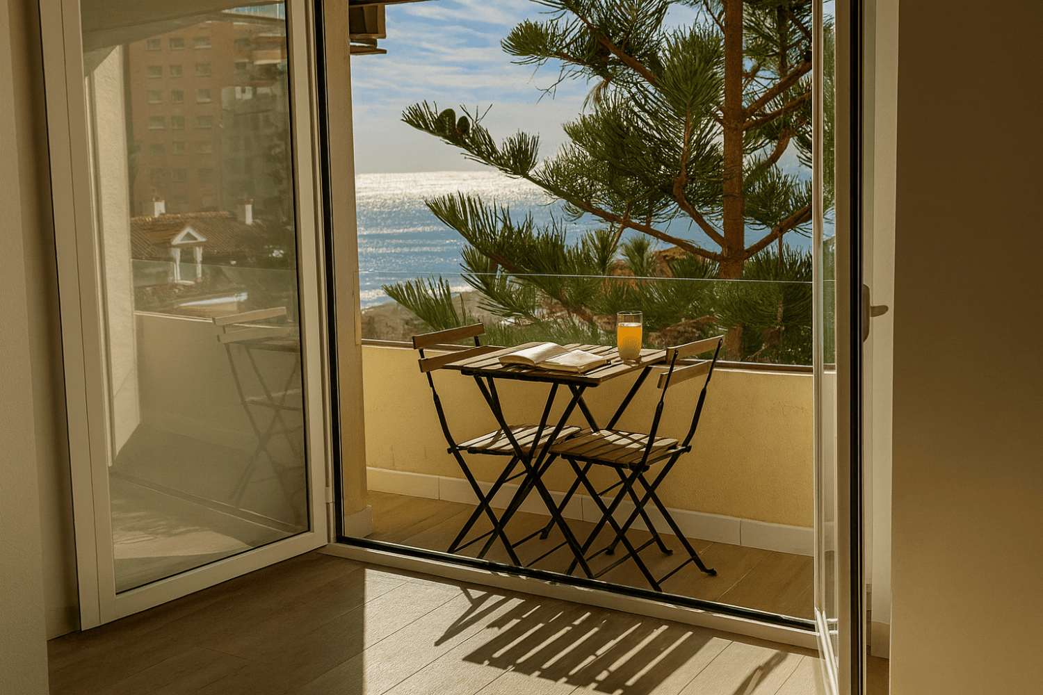 Feriebolig i La Princesa med direkte adgang til stranden