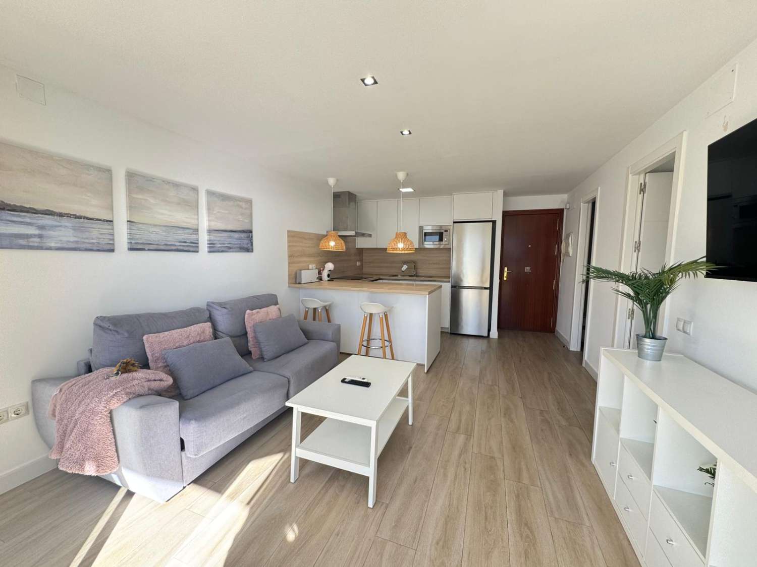 Feriebolig i La Princesa med direkte adgang til stranden