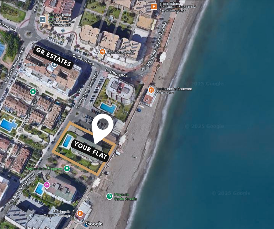 Feriebolig i La Princesa med direkte adgang til stranden