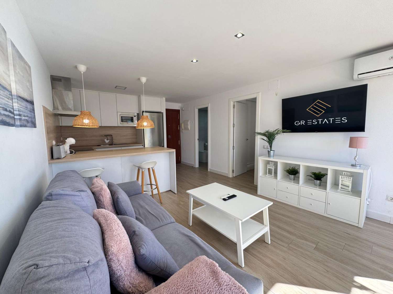 Feriebolig i La Princesa med direkte adgang til stranden