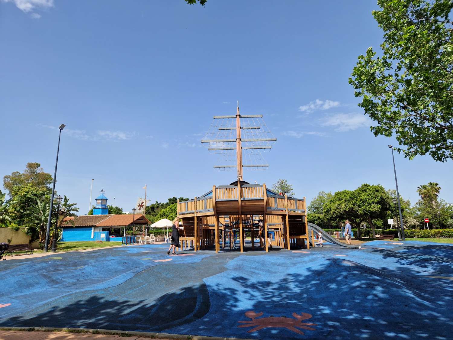 Feriebolig i La Princesa med direkte adgang til stranden