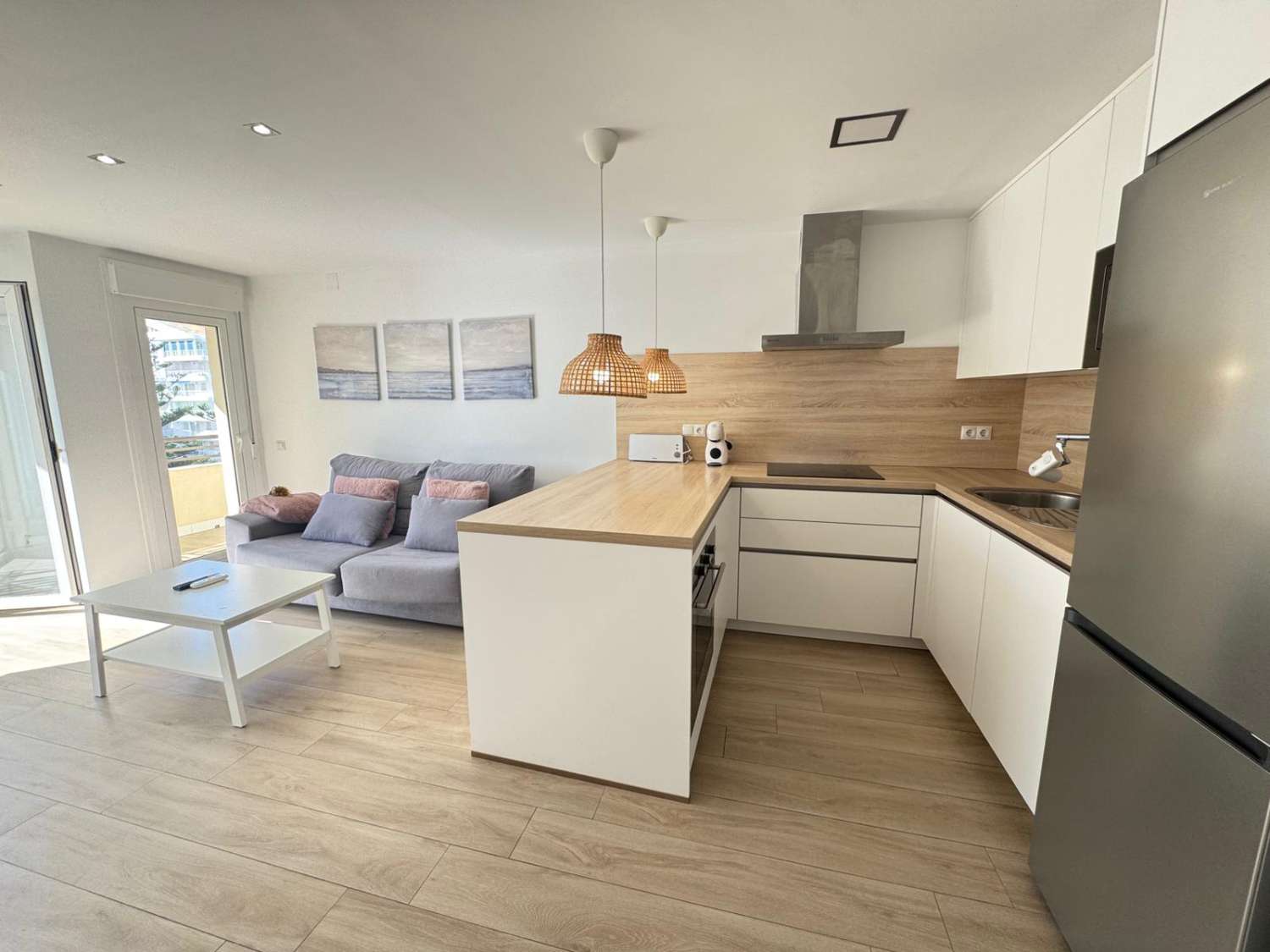 Feriebolig i La Princesa med direkte adgang til stranden