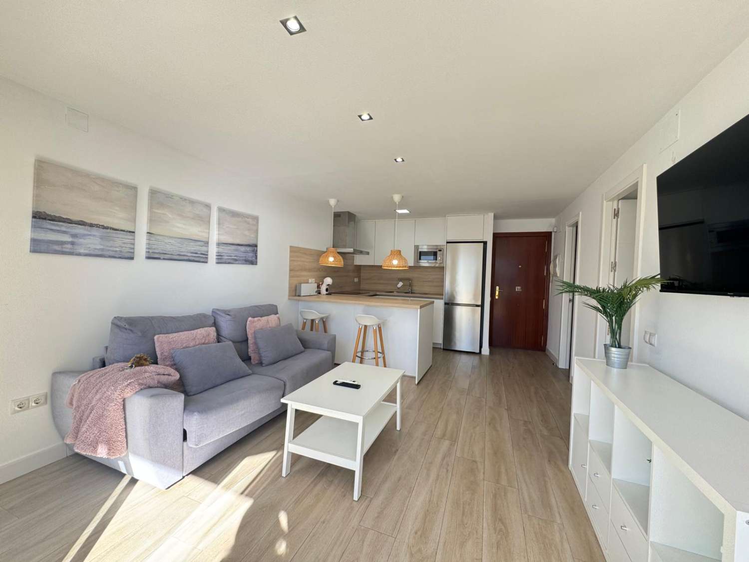 Feriebolig i La Princesa med direkte adgang til stranden