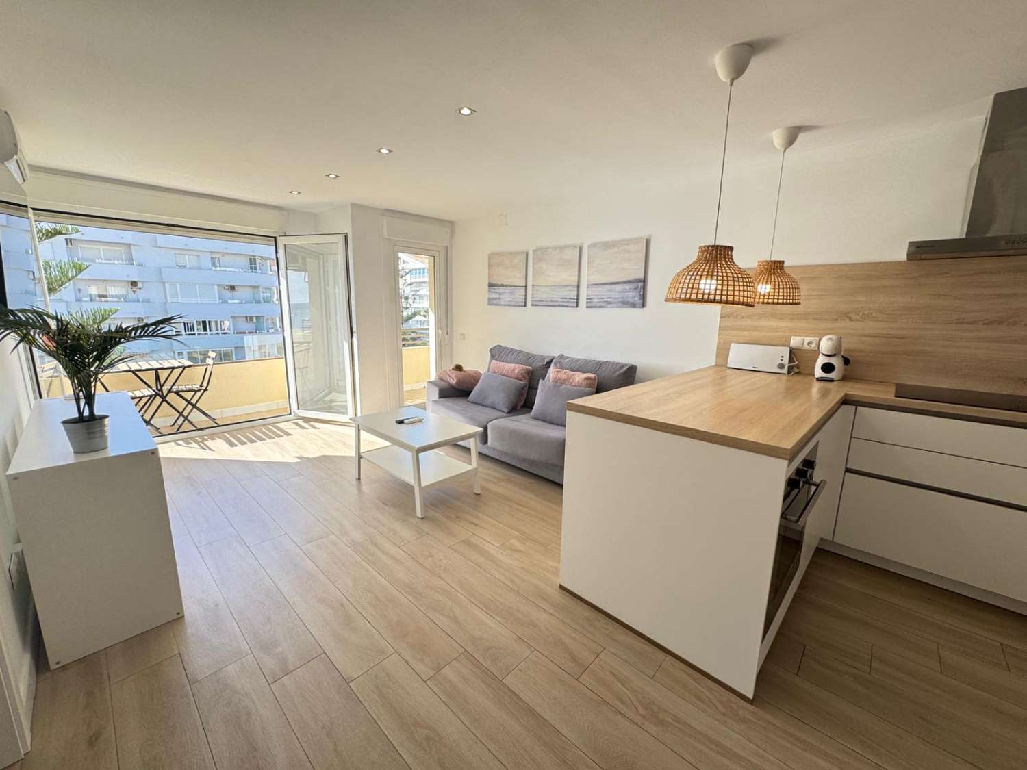 Feriebolig i La Princesa med direkte adgang til stranden