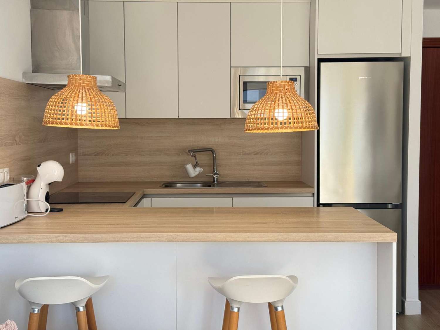 Feriebolig i La Princesa med direkte adgang til stranden