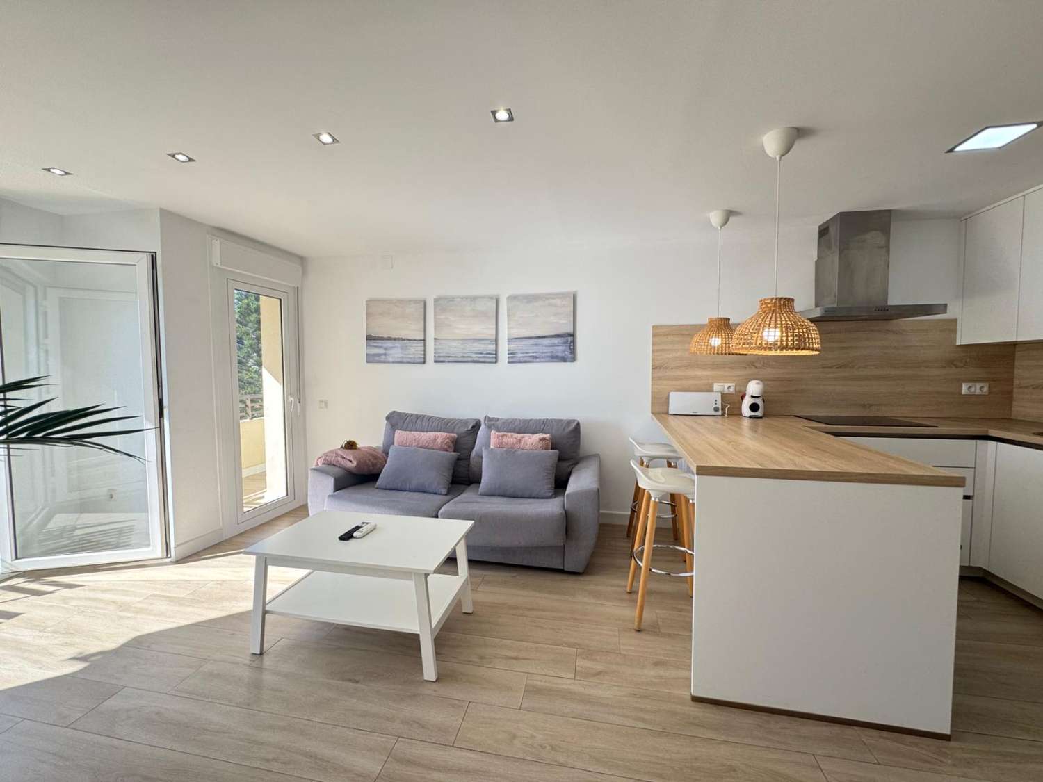 Feriebolig i La Princesa med direkte adgang til stranden