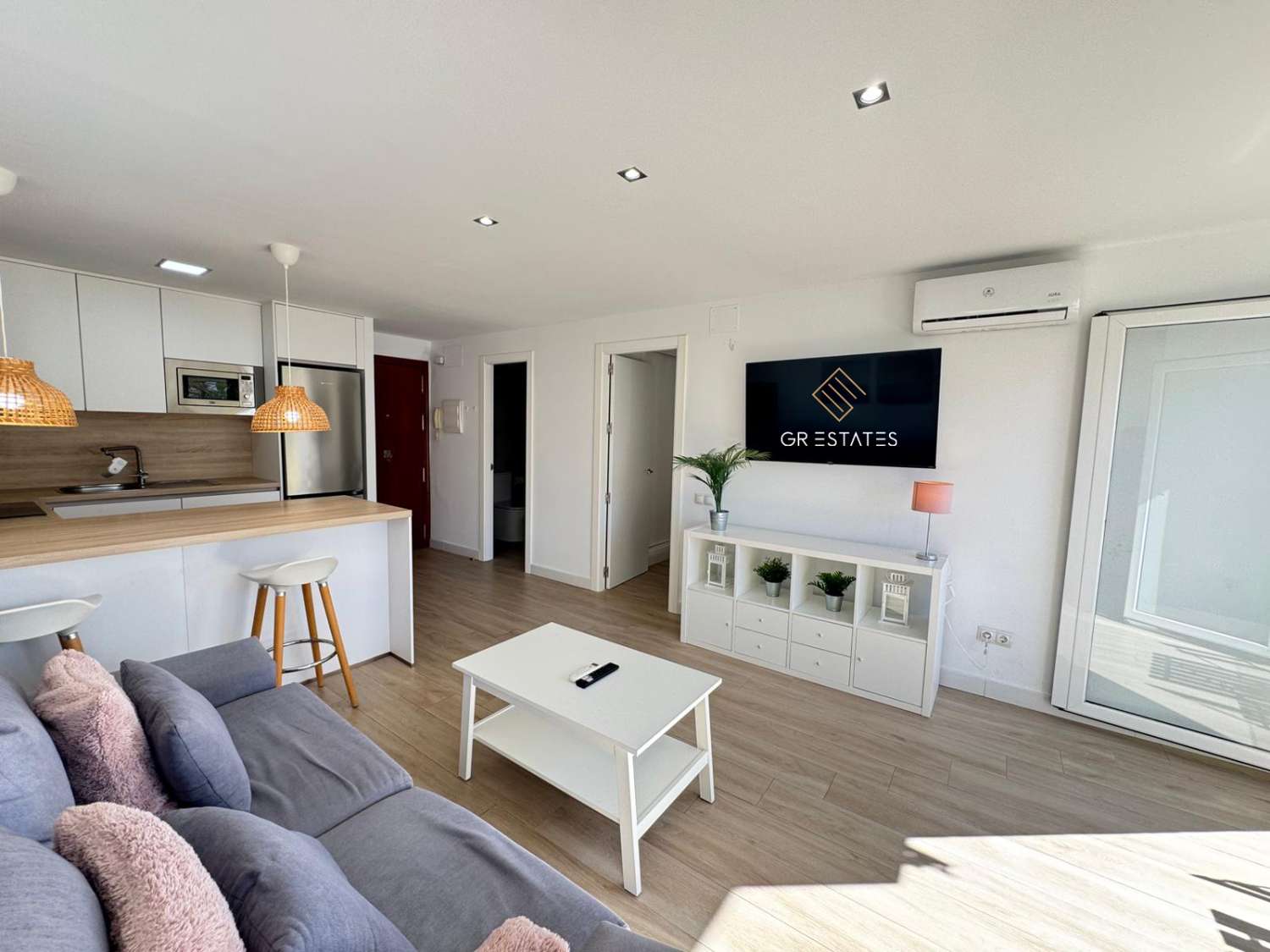 Feriebolig i La Princesa med direkte adgang til stranden