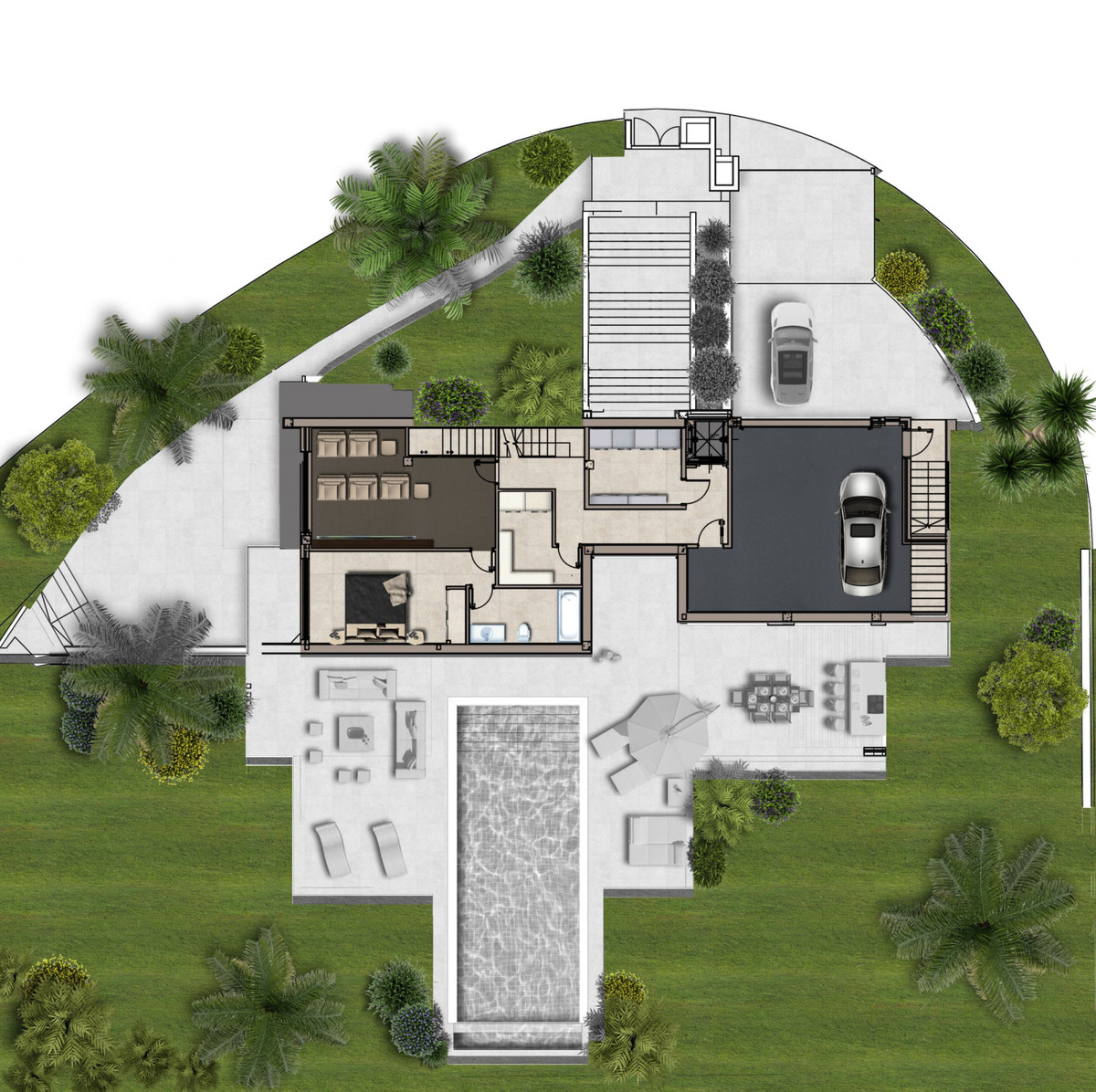 Villa en venta en Mijas