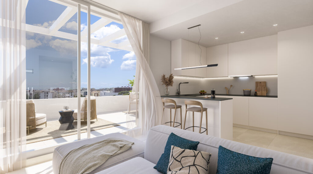 Apartamento en venta en Estepona