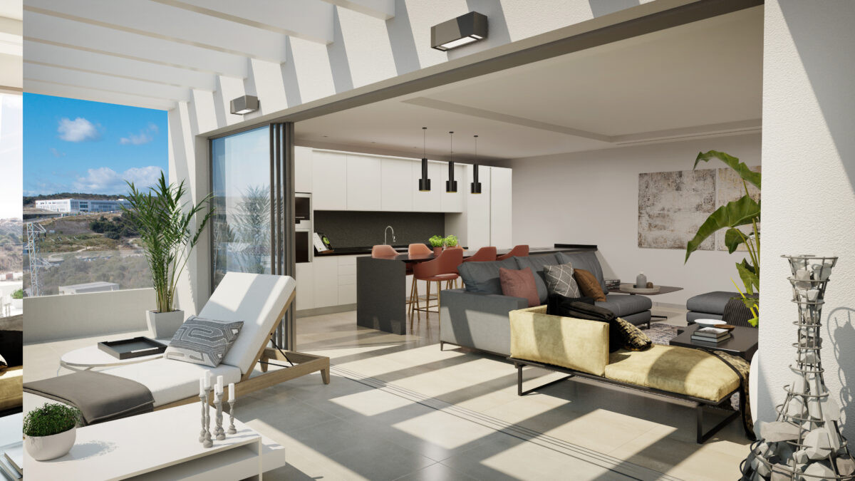 Apartamento en venta en Estepona