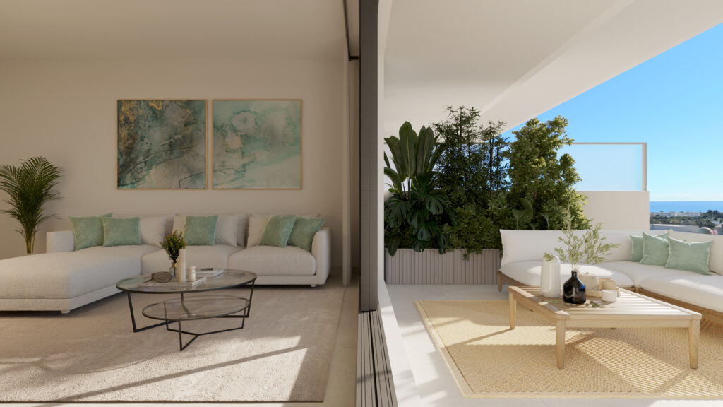 Apartamento en venta en Estepona