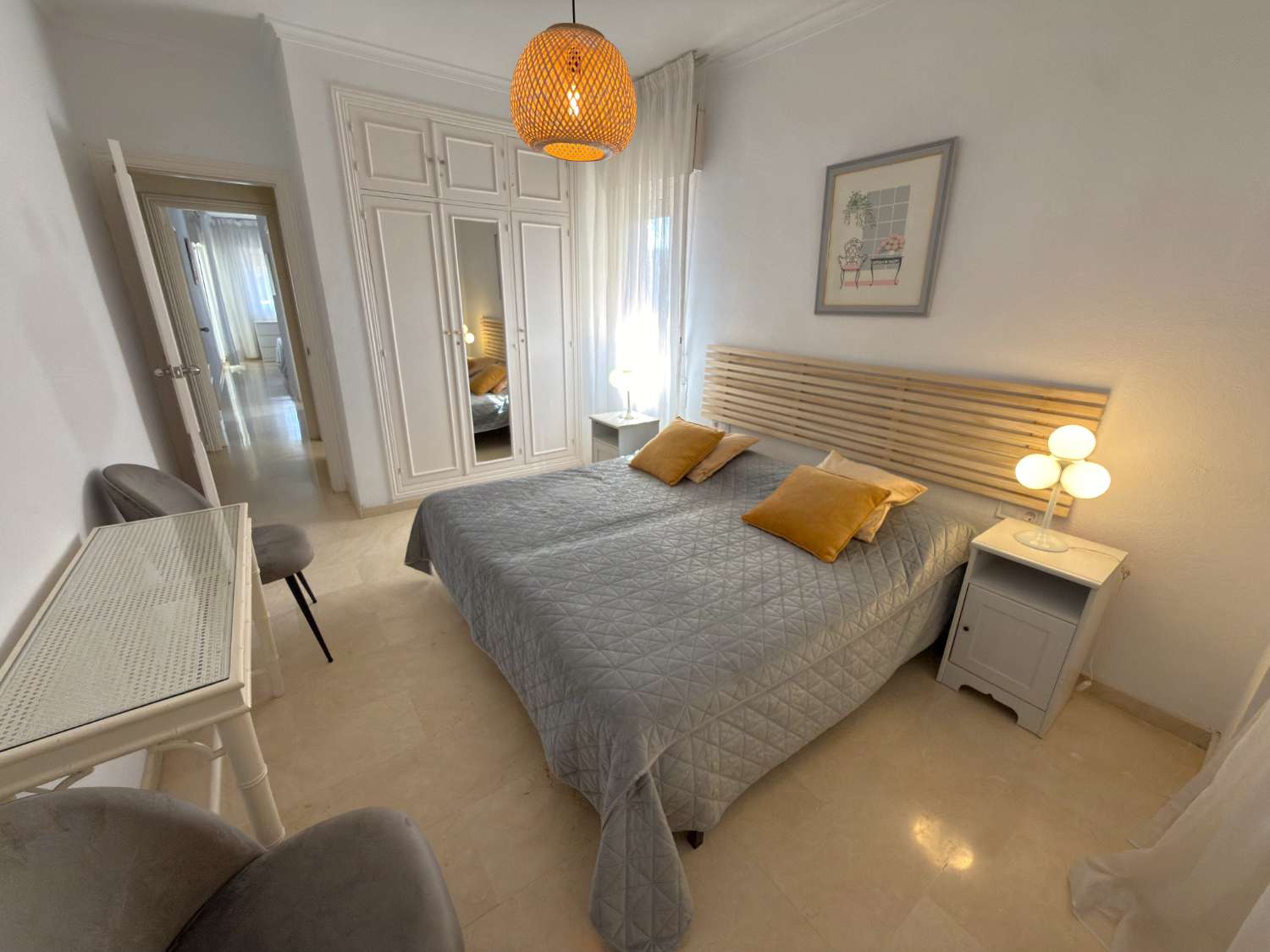 Appartamento con vista sul Castello Sohail e sul mare a Fuengirola