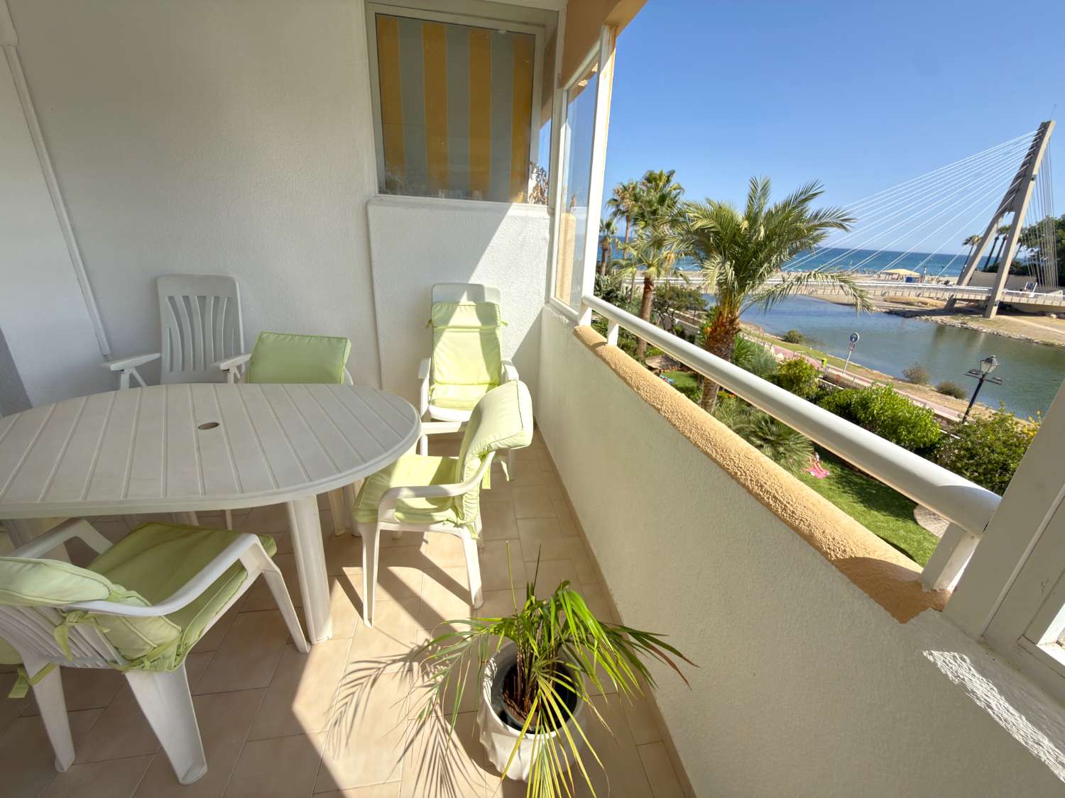 Appartamento con vista sul Castello Sohail e sul mare a Fuengirola