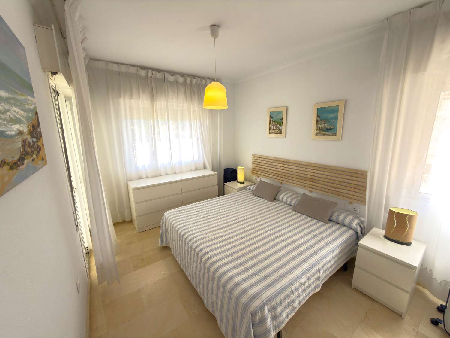 Appartamento con vista sul Castello Sohail e sul mare a Fuengirola