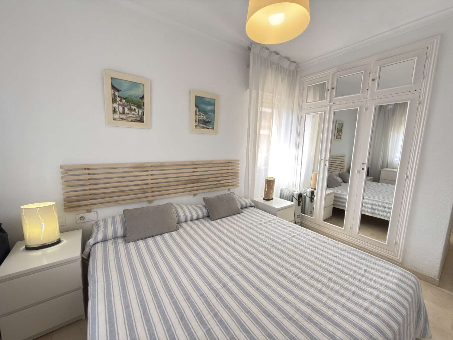 Appartamento con vista sul Castello Sohail e sul mare a Fuengirola