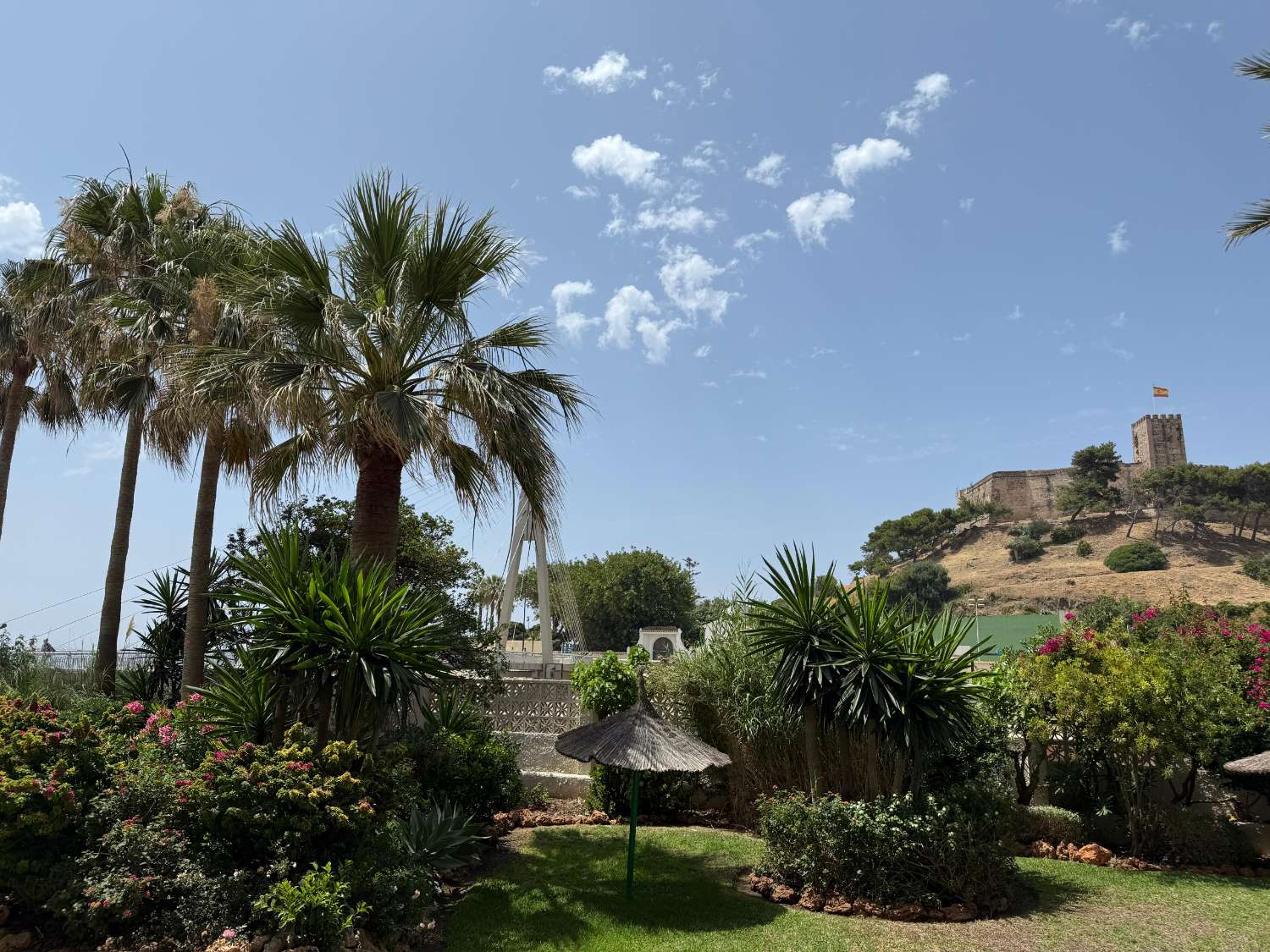 Appartamento con vista sul Castello Sohail e sul mare a Fuengirola