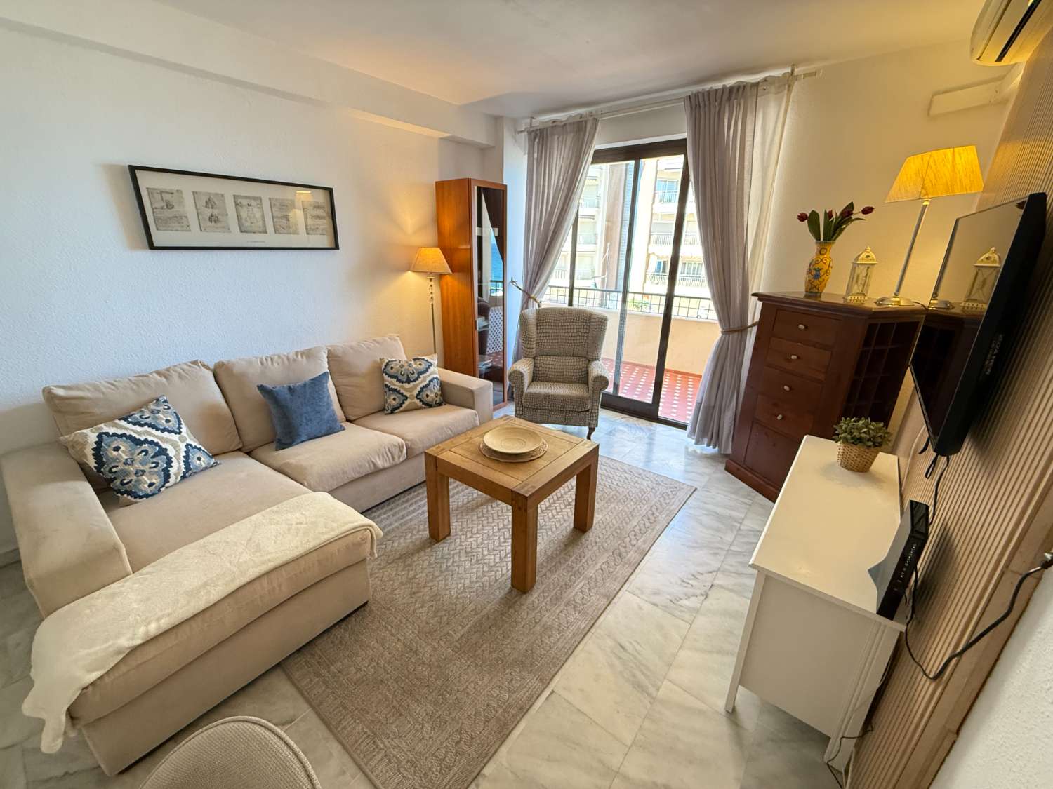 Rental in front of the beach of El Castillo, Fuengirola