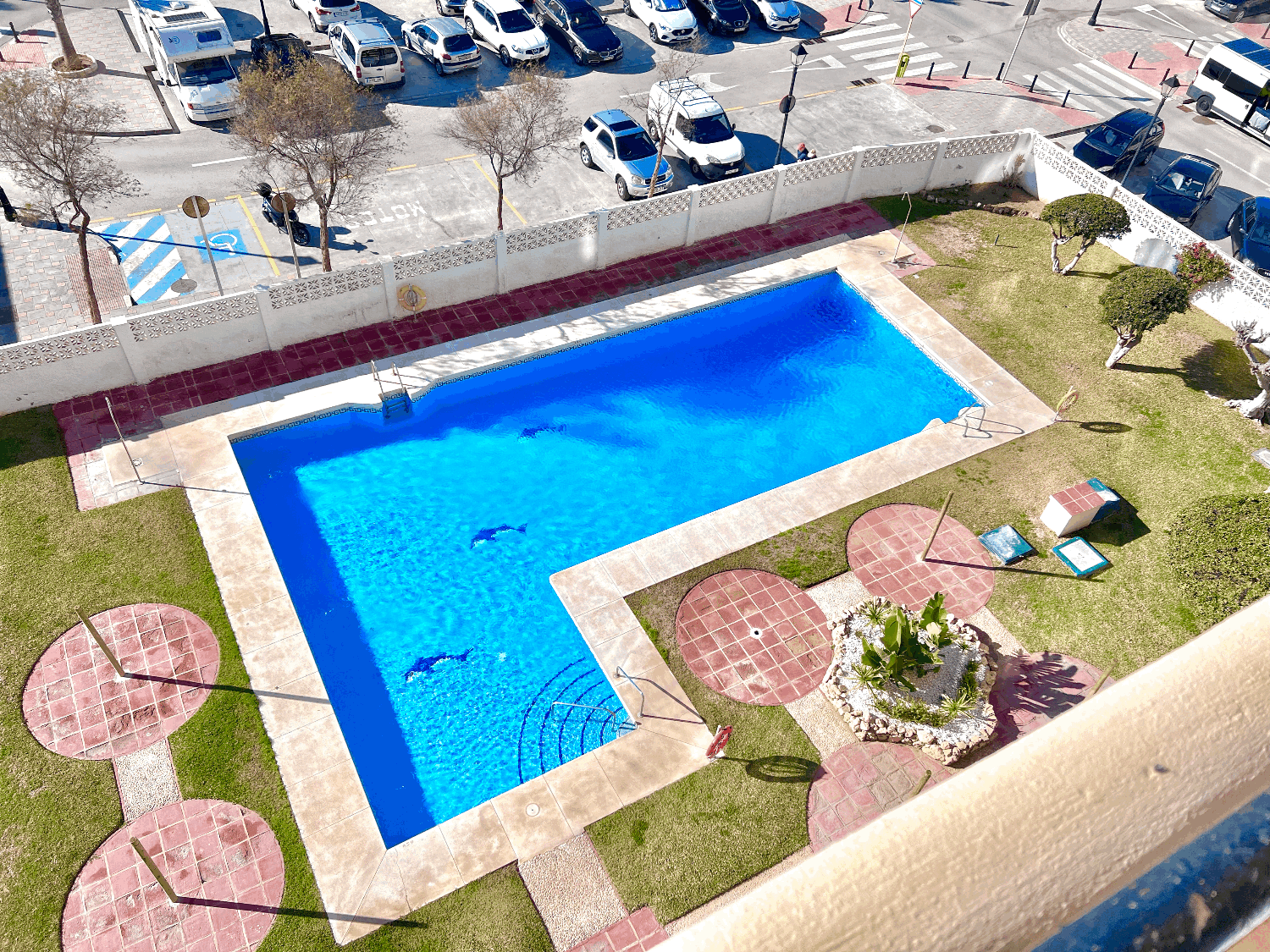 Plage, Fuengirola, 1 chambre, piscine la mer et le ciel.