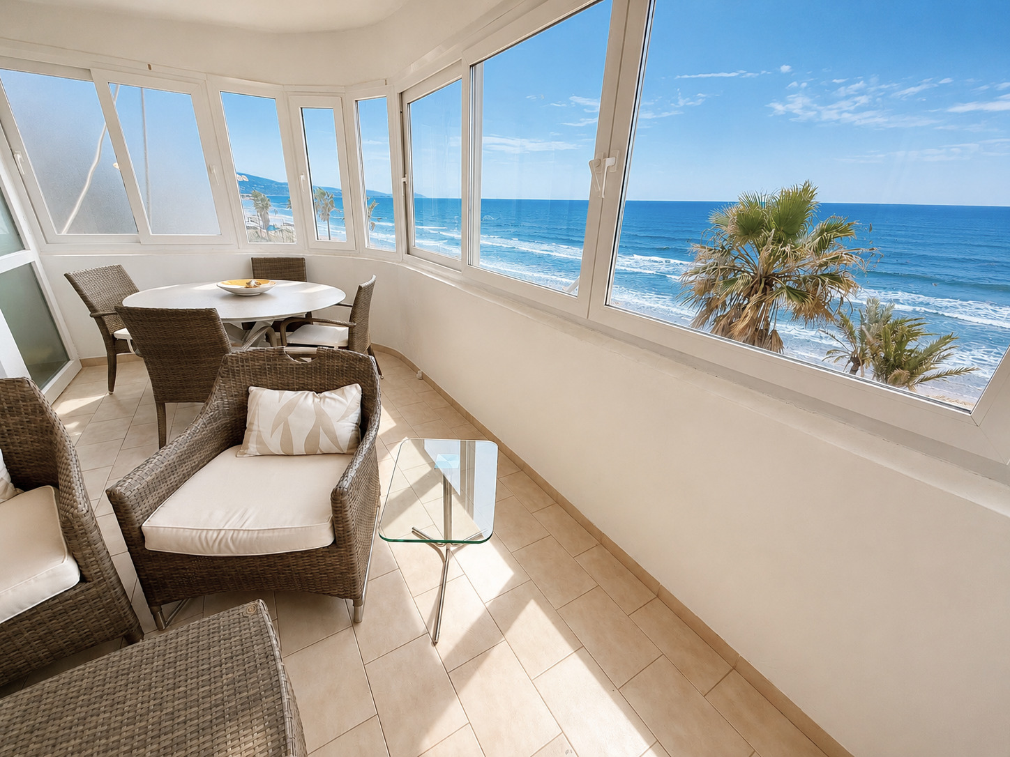 Apartamento en Primerísima Línea de playa en Fuengirola