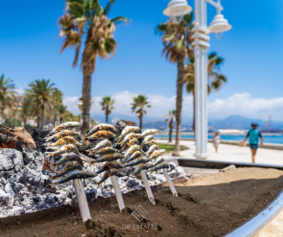 July in Málaga