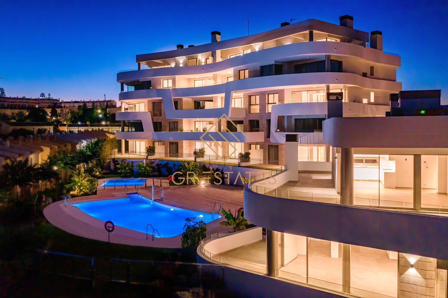 Appartement avec vue panoramique sur la mer à Mijas Costa