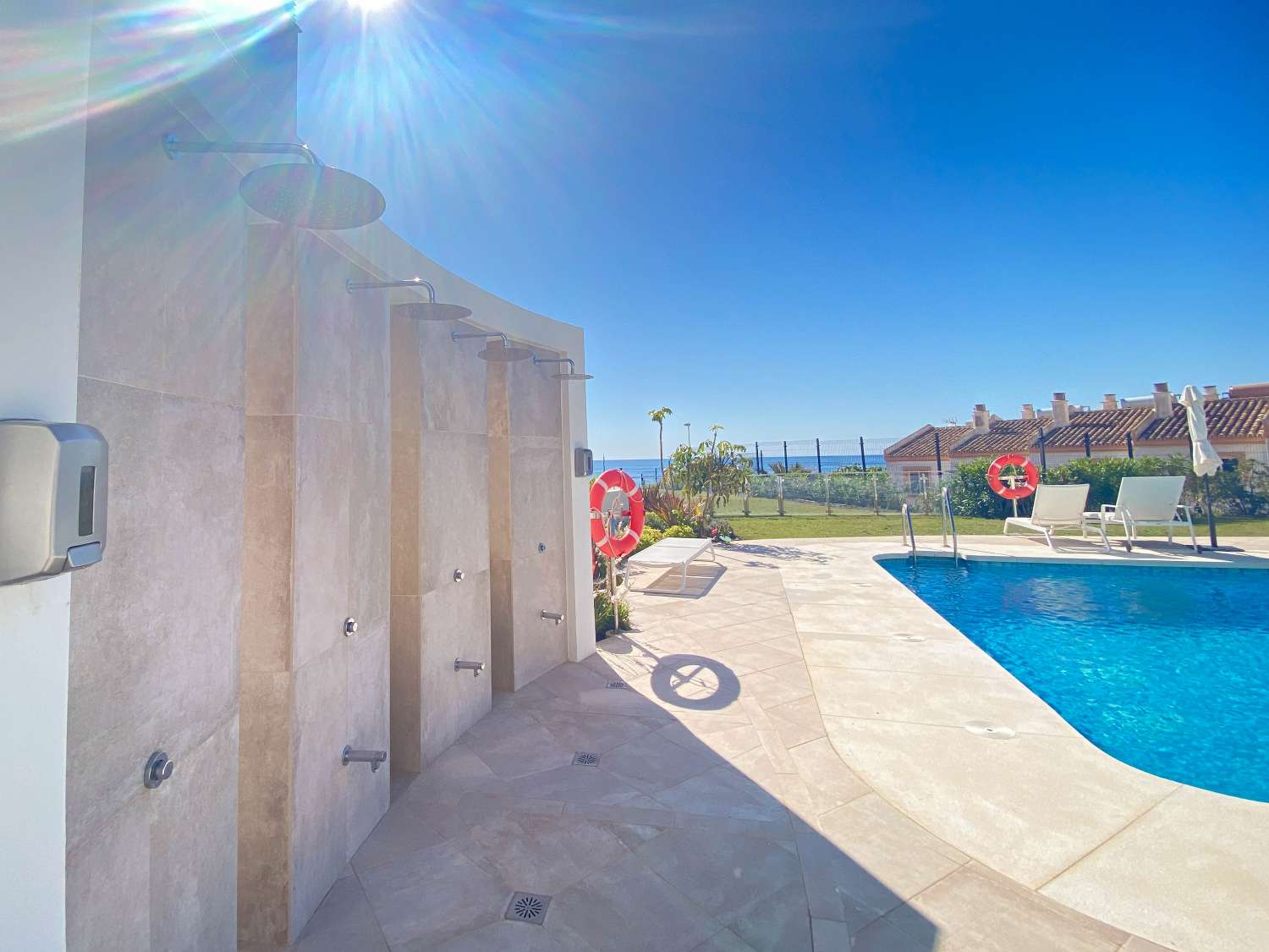 Wohnung mit Panoramablick auf das Meer in Mijas Costa