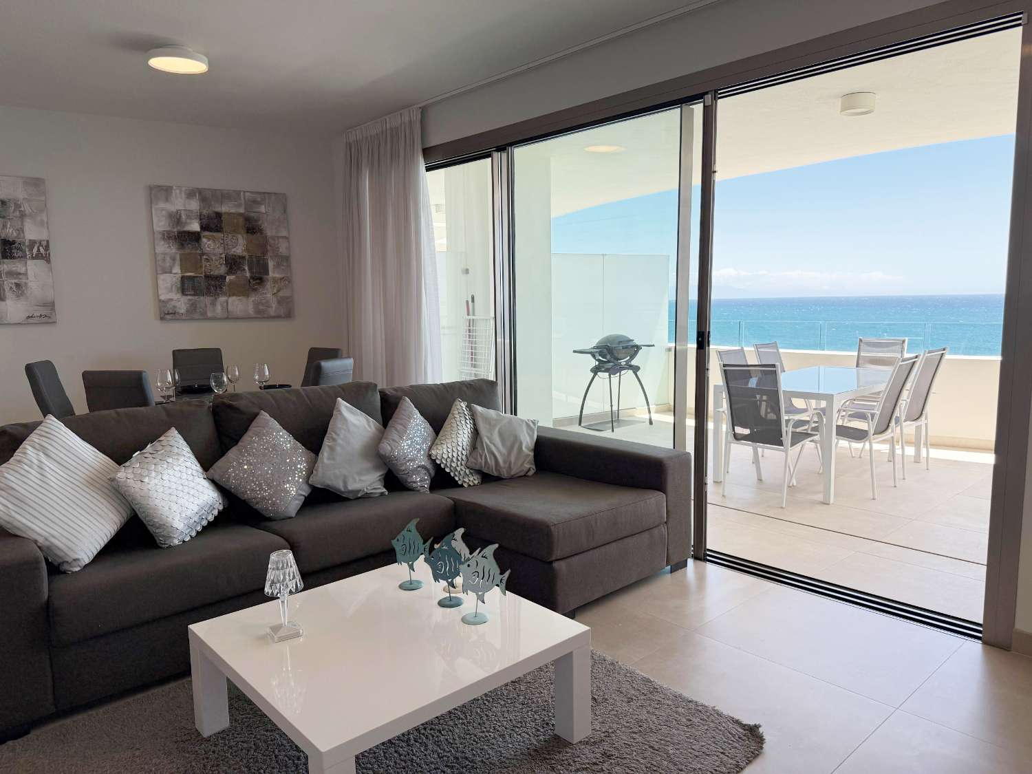 Piso con vistas panorámicas al Mar en Mijas Costa