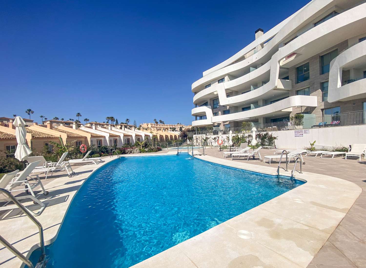 Wohnung mit Panoramablick auf das Meer in Mijas Costa