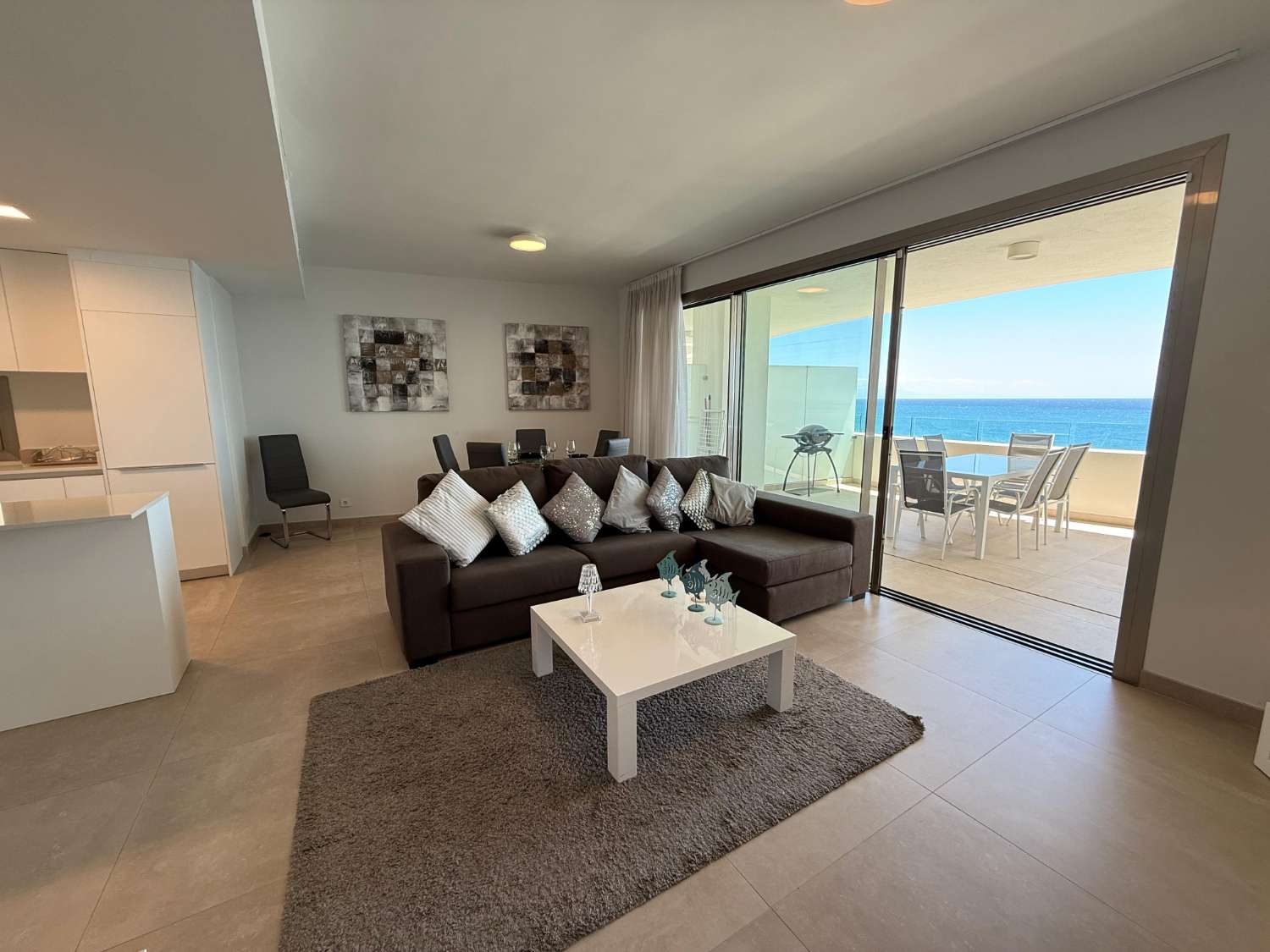 Piso con vistas panorámicas al Mar en Mijas Costa