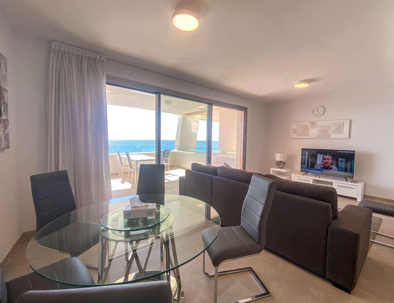 Appartement avec vue panoramique sur la mer à Mijas Costa