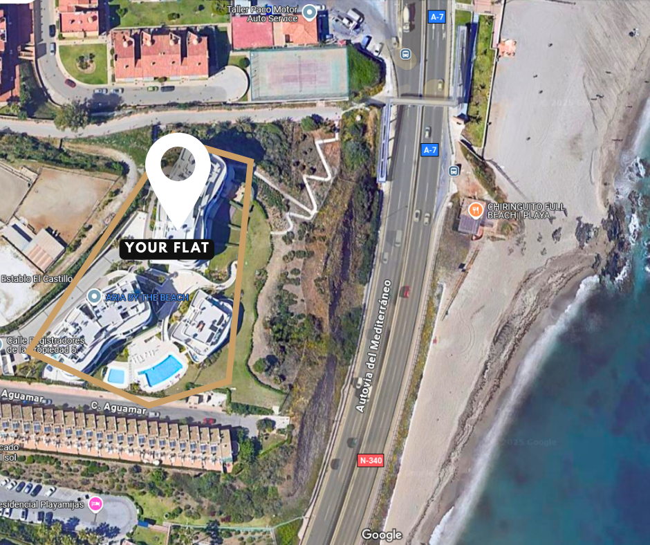 مسطحة لقضاء العطلات في Calaburra - Chaparral (Mijas)