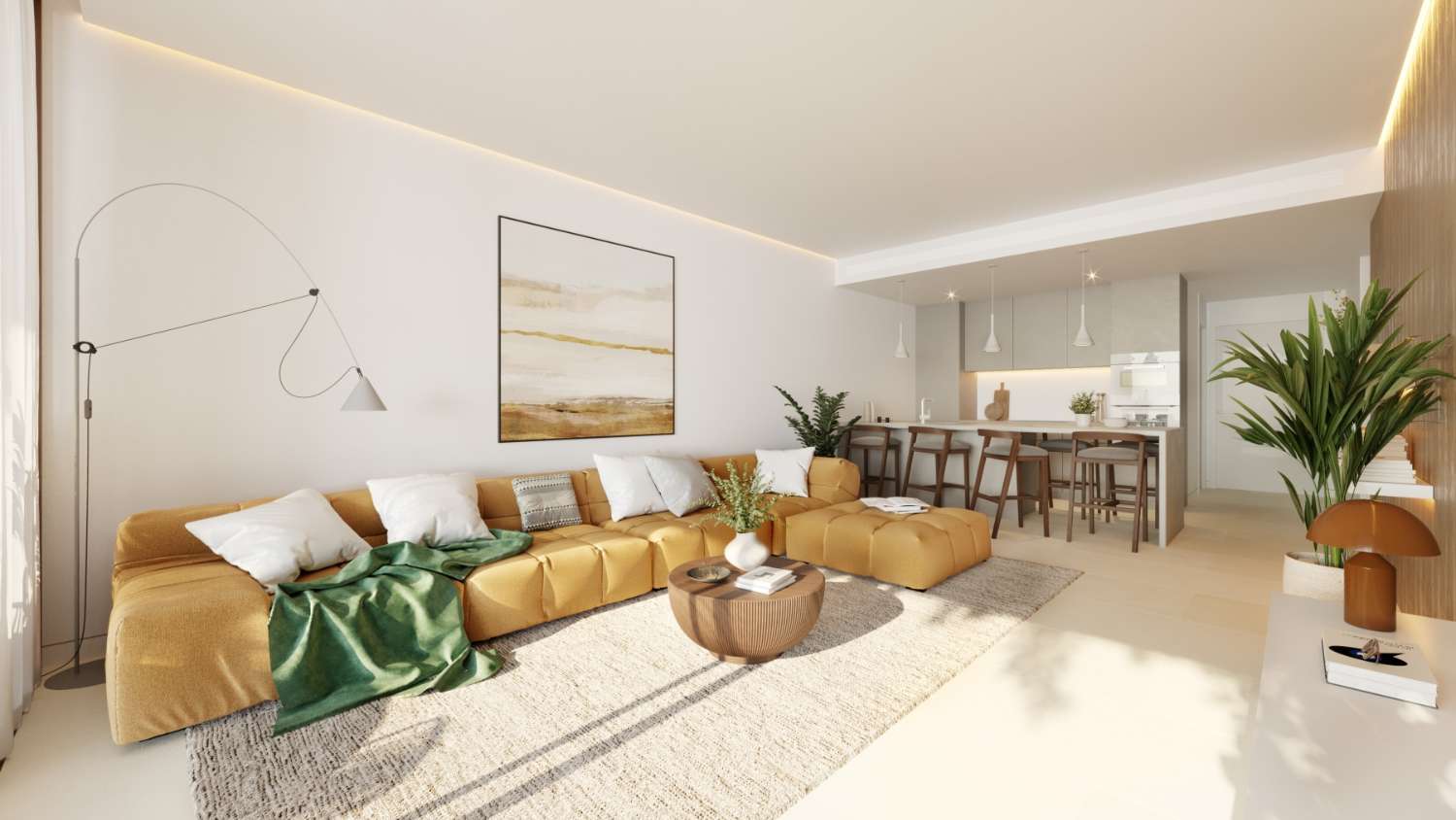 Appartements modernes avec vue panoramique sur la mer dans le prestigieux quartier de Higuerón, Benalmádena