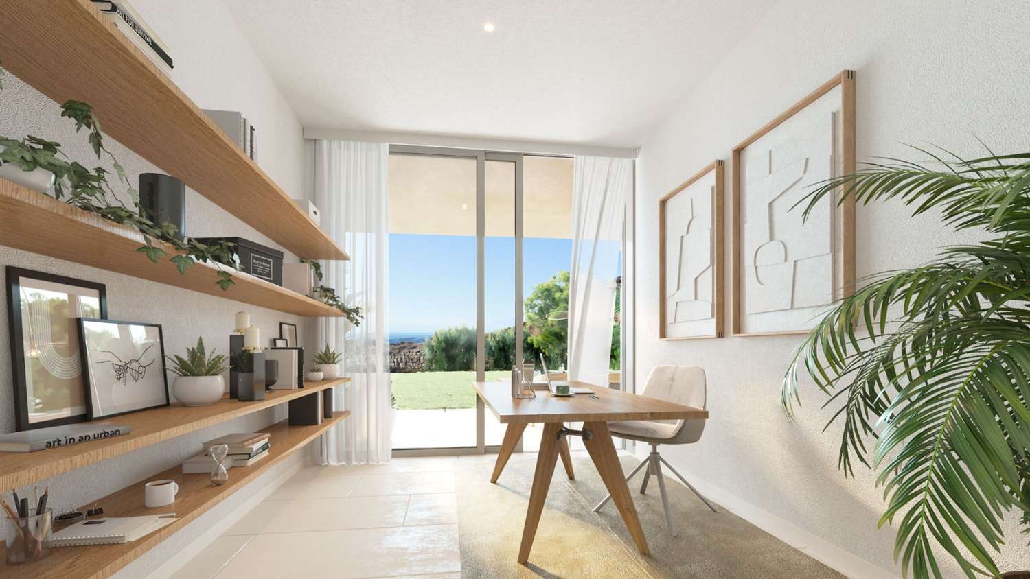 Exclusive apartments with a conceptual design in Mijas