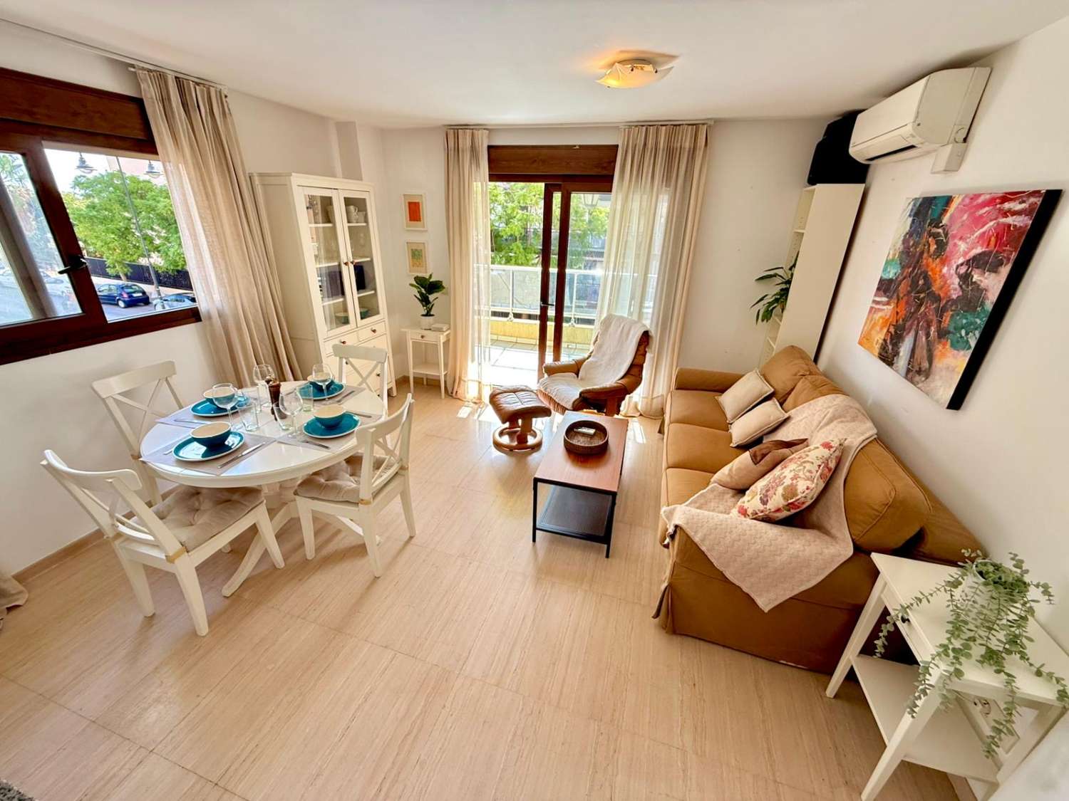 Apartamento con garaje en segunda línea de playa en Fuengirola