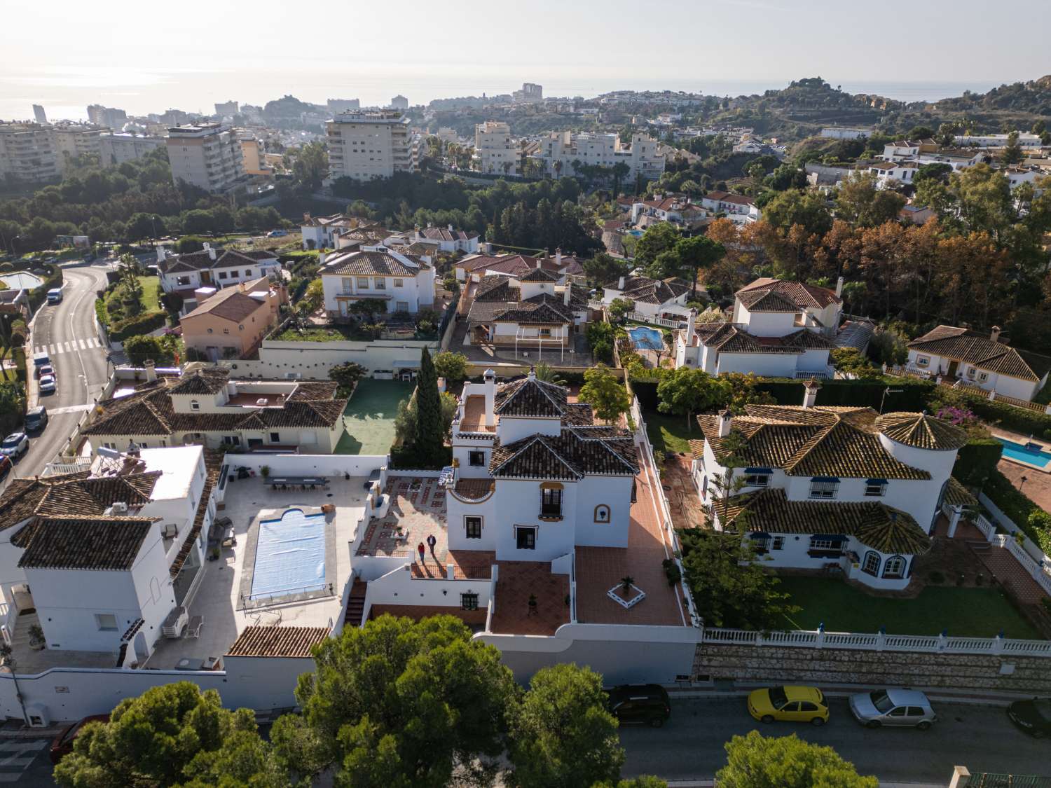 Andalusialaistyylinen itsenäinen huvila Arroyo de la Mielissä