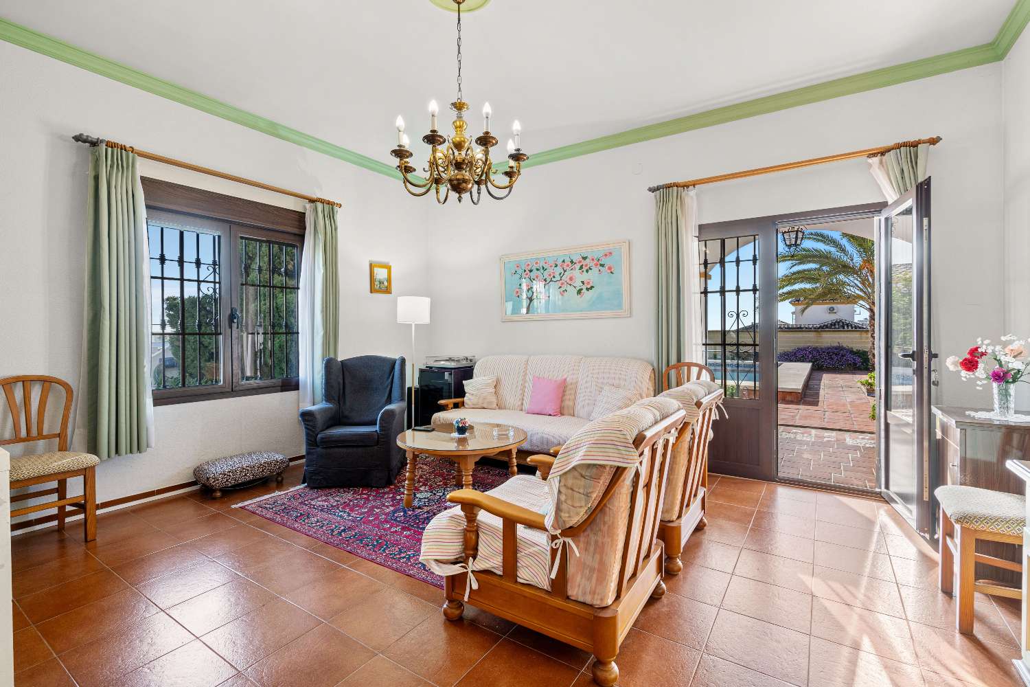 Andalusialaistyylinen itsenäinen huvila Arroyo de la Mielissä