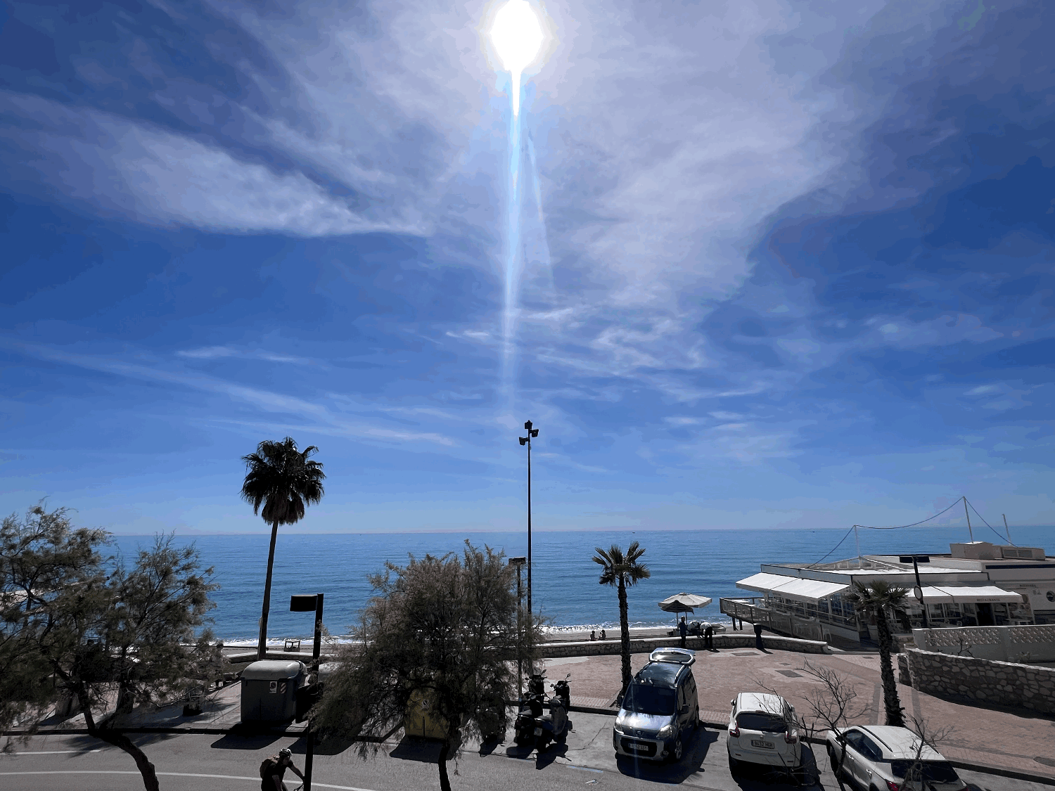 Hat alles! Front zum Meer, Terrasse mit Panoramablick, 2 Schlafzimmer, Fuengirola