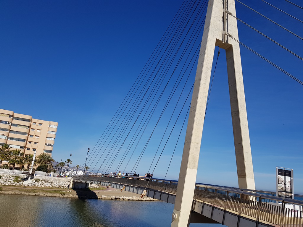 Udsigt over havet, stranden, lugten af havet, foran Paseo Marítimo de Fuengirola