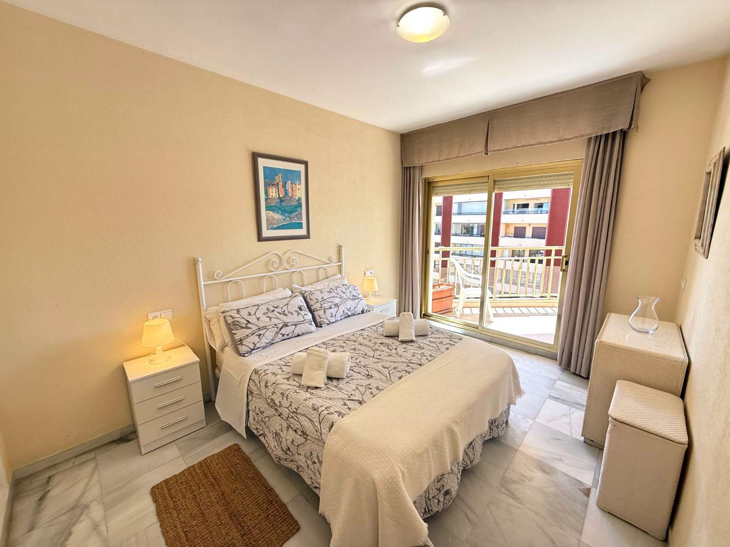 A pochi metri dalla spiaggia. Sul lungomare di Fuengirola