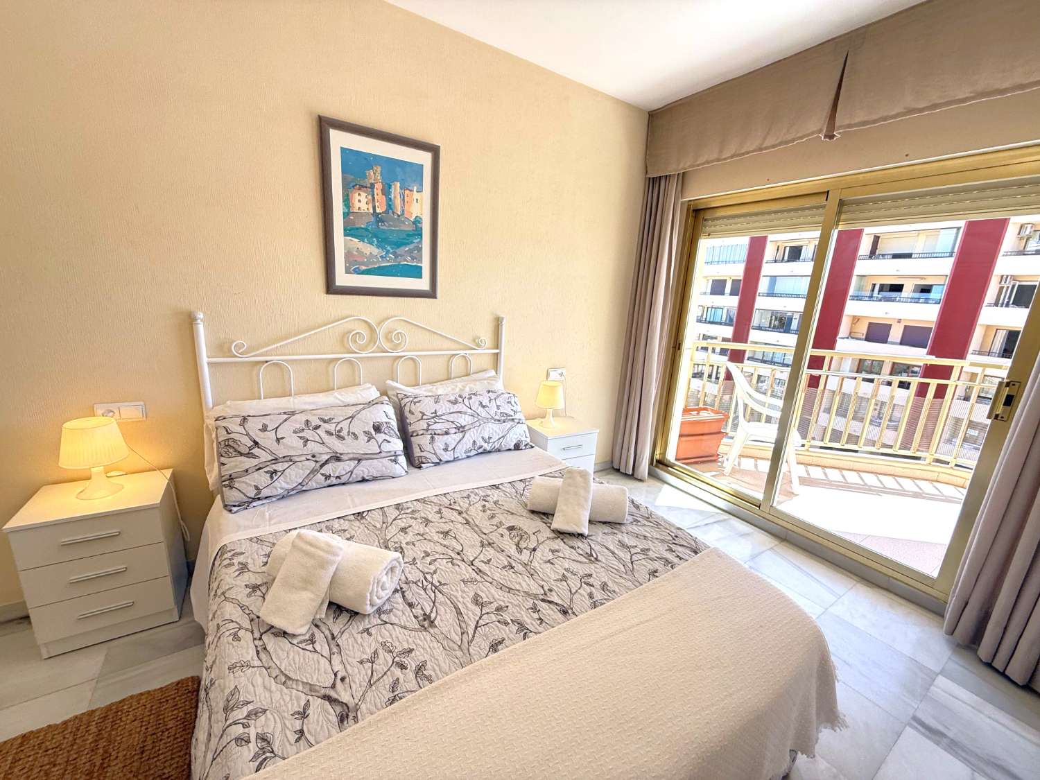 A pochi metri dalla spiaggia. Sul lungomare di Fuengirola