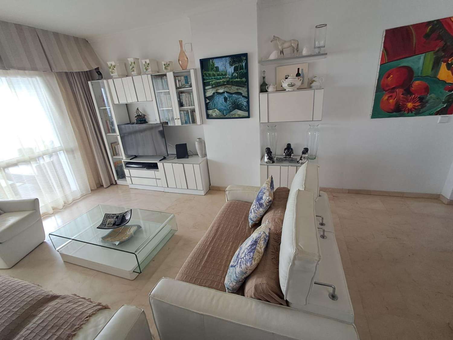 Lägenhet i första raden av stranden i Fuengirola