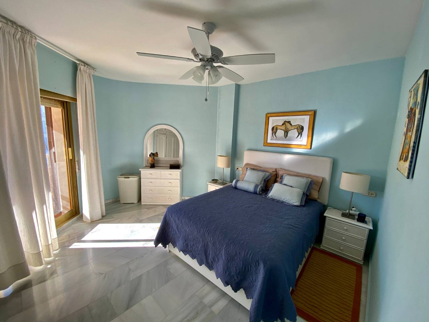 It is your beach house, in Fuengirola, 3 bedrooms, wifi, A/C, enjoy it.