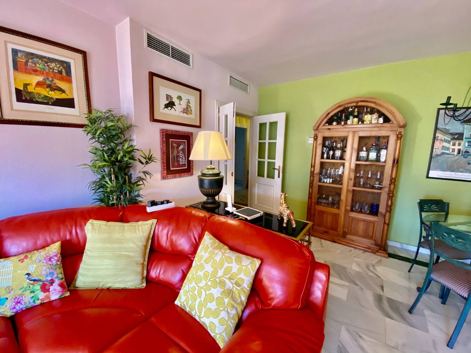 It is your beach house, in Fuengirola, 3 bedrooms, wifi, A/C, enjoy it.