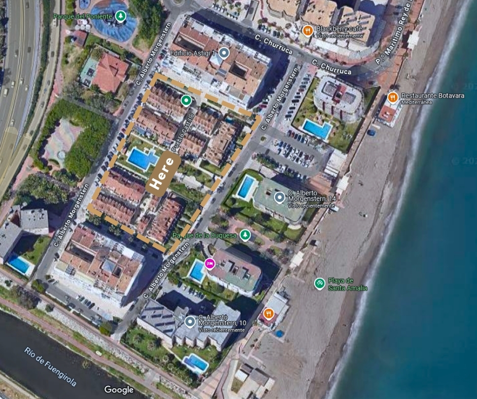 Spectaculair dorpshuis in Playa del Castillo Beach Fuengirola